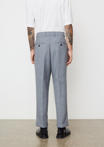 Ami Paris Oversized Carrot Fit Trousers in Black for Men | Lyst UK