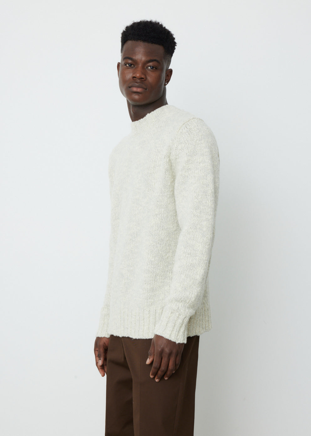 Trinity Boucle Knit Sweater