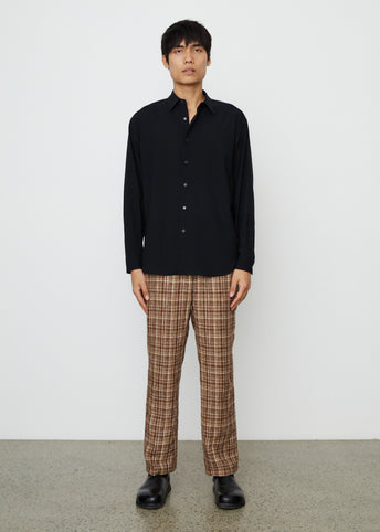 Hard Twist Wool Viyella Shirt