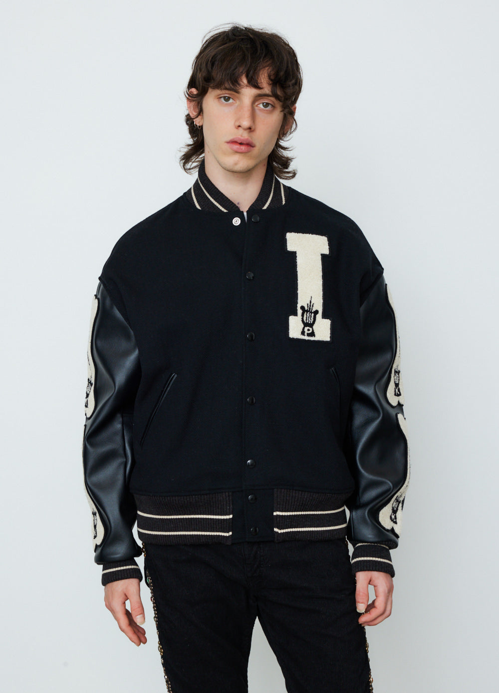 Wool I-Five Varsity Jacket