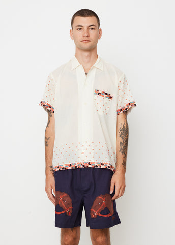 Whirling Dot Short Sleeve Shirt