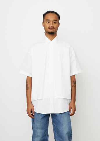 Short Sleeve Layered Shirt