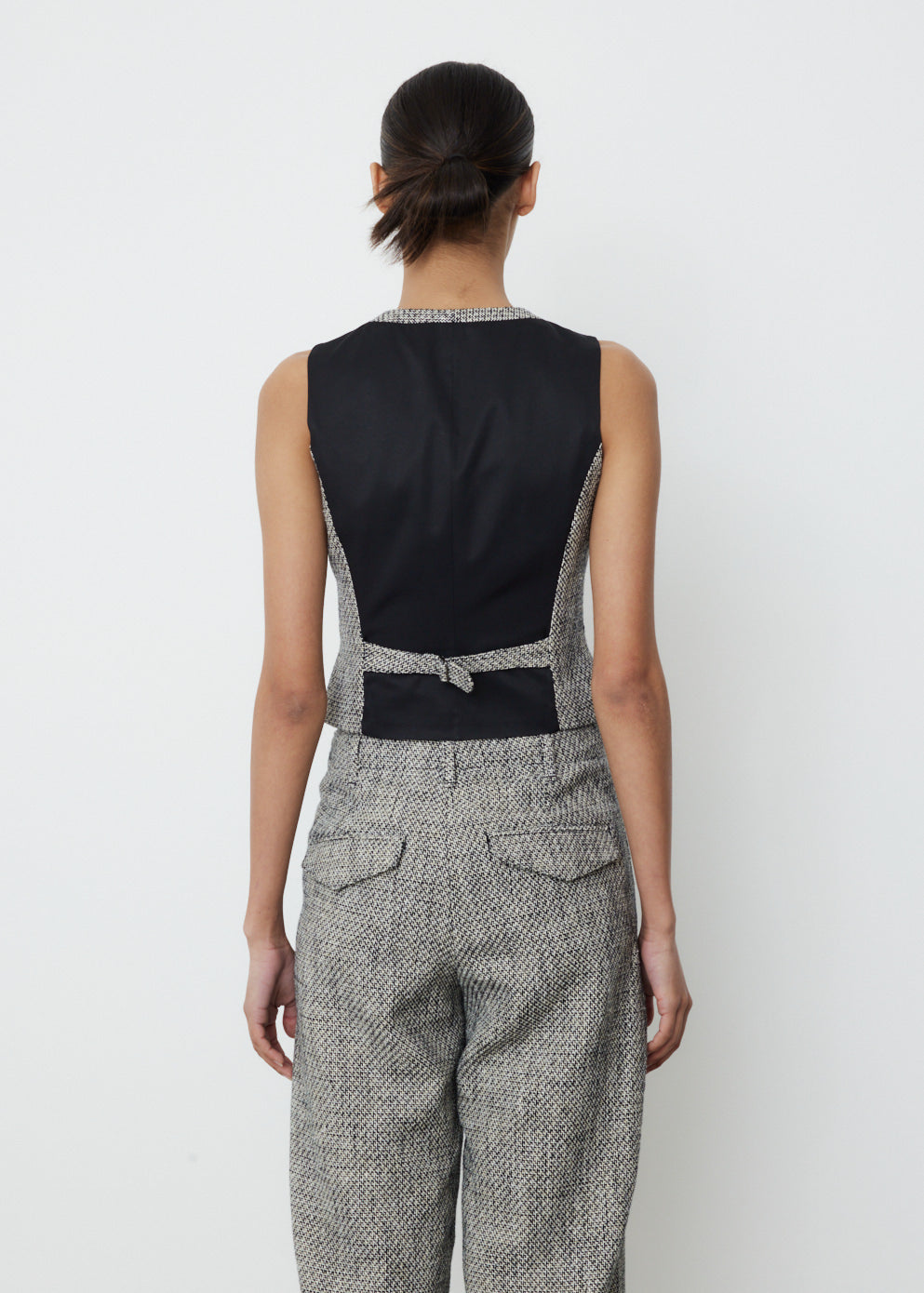 Priya Tweed Vest