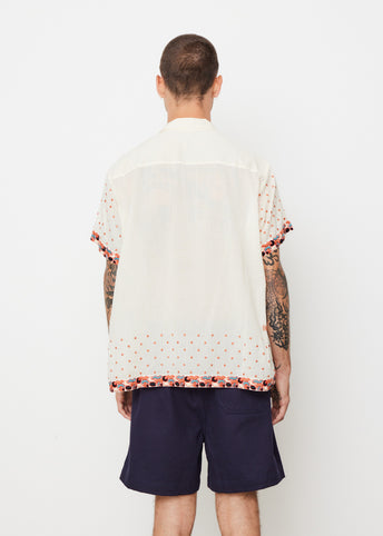 Whirling Dot Short Sleeve Shirt