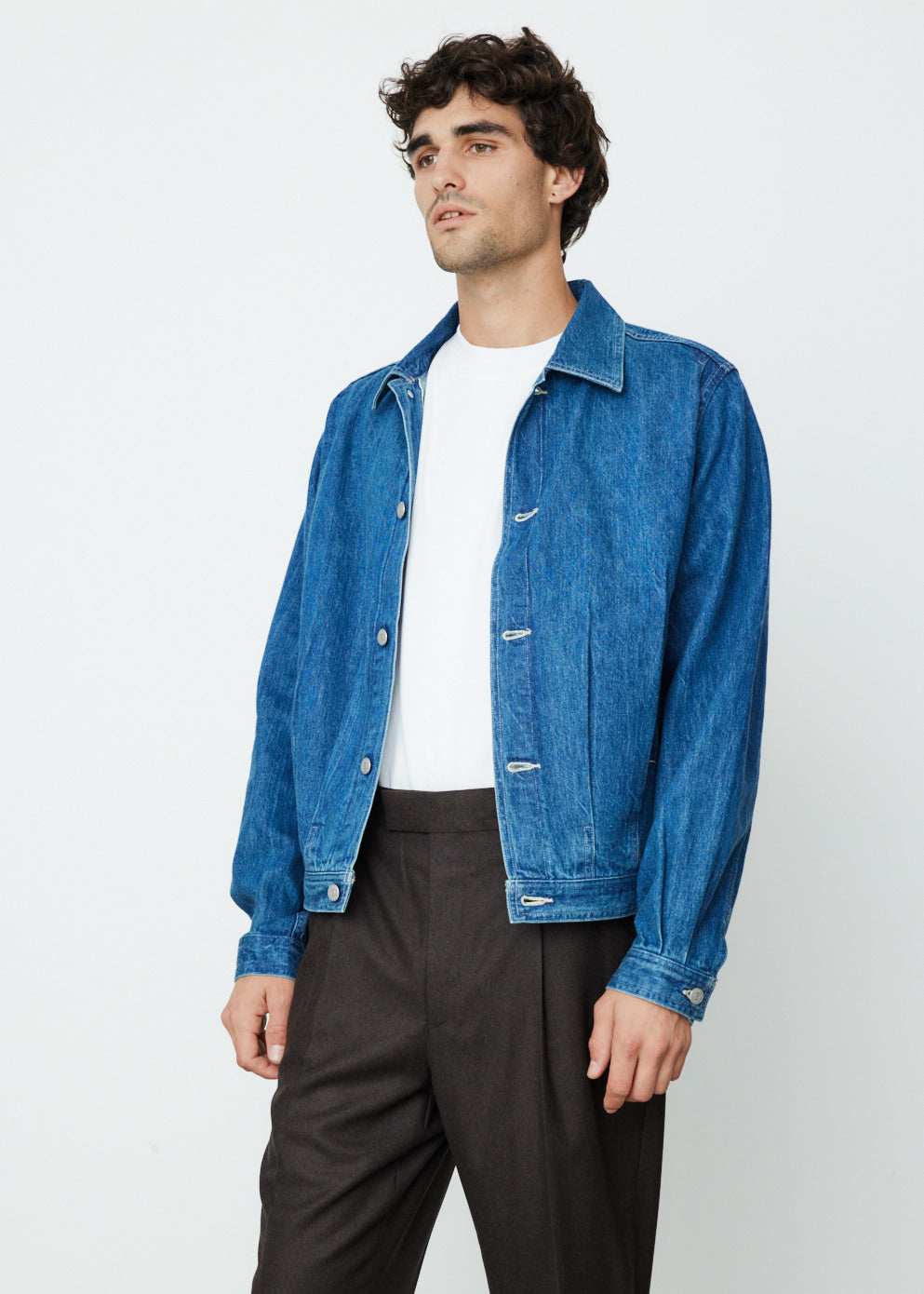 Selvedge Light Denim Blouson