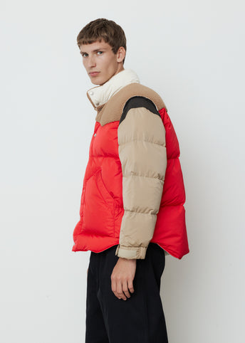 Panelled Puffer Jacket