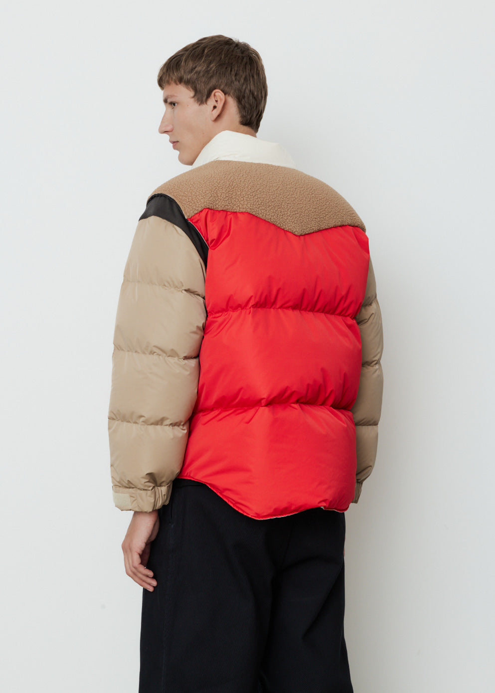 Panelled Puffer Jacket