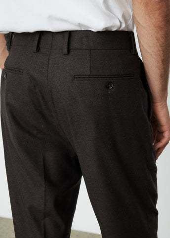 Wool Fulling Flannel Slacks