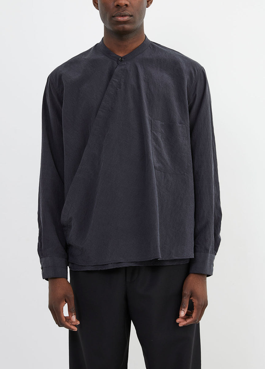 20ss) LEMAIRE WRAPOVER SHIRT