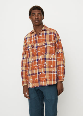 Work Discharge Print Shirt