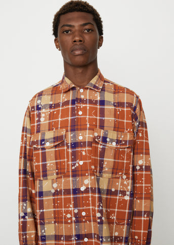 Work Discharge Print Shirt