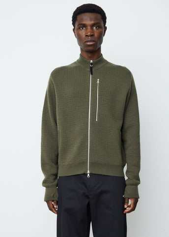 ESC Full-Zip Wool Sweater