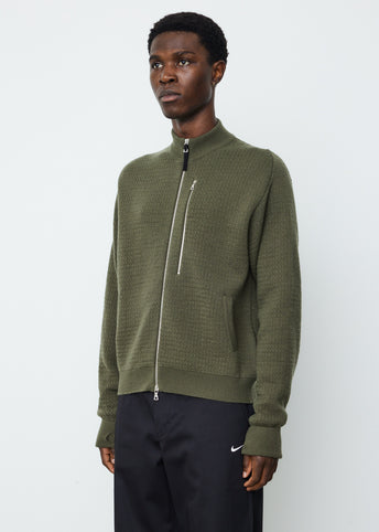 ESC Full-Zip Wool Sweater