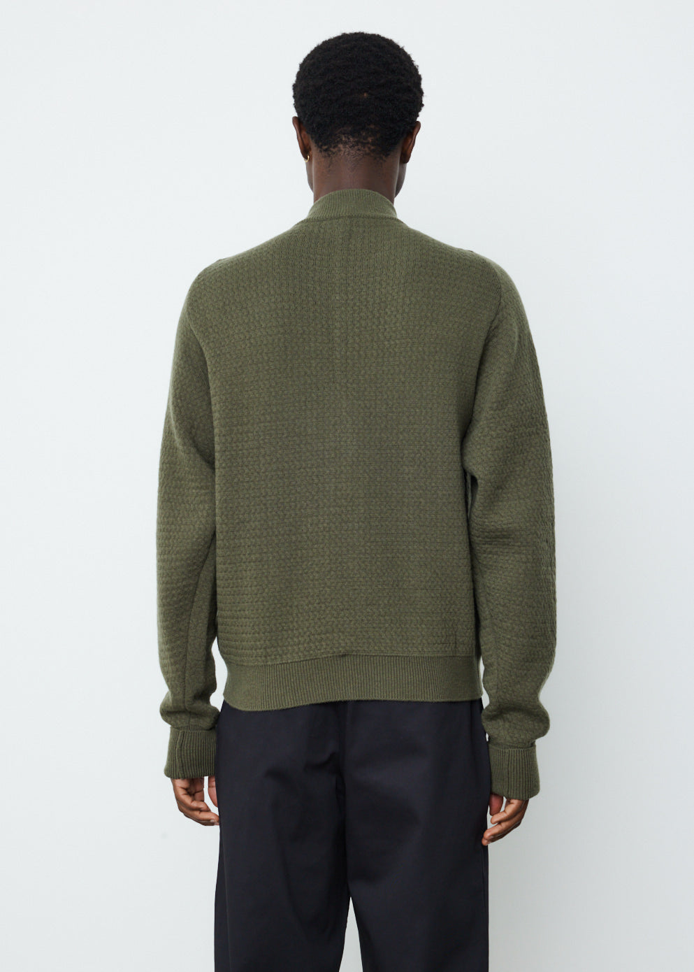 ESC Full-Zip Wool Sweater