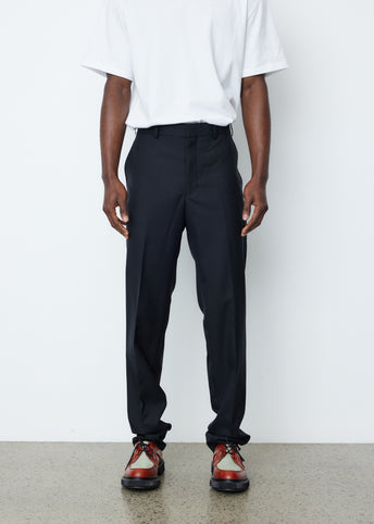 Wool Gabardine Pants