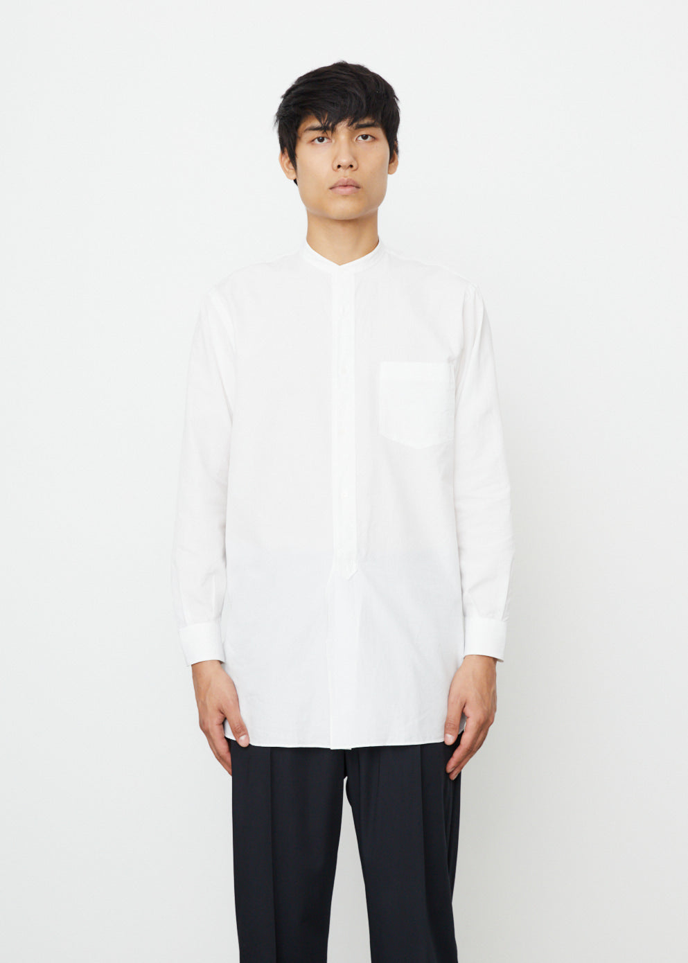 Band Collar Shirt