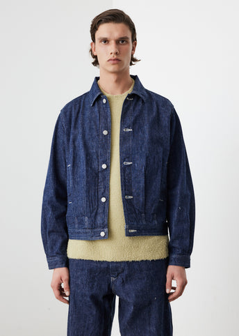 Selvedge Light Denim Blouson