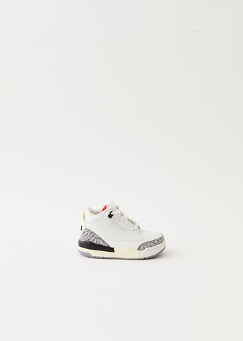 Air Jordan 3 Retro 'White Cement Re-imagined' (TD) Sneakers