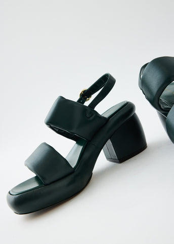 Padded Heeled Sandals