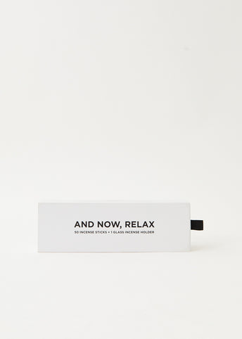 And Now, Relax Incense Set