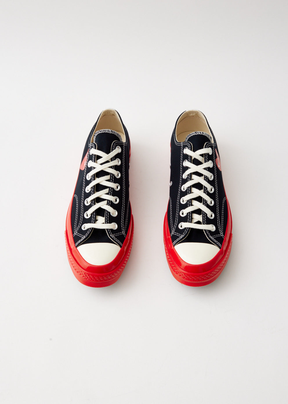 x Converse Red Sole Low Top