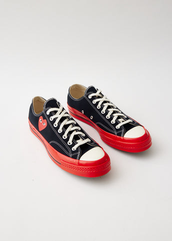 x Converse Red Sole Low Top