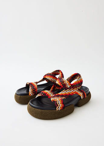 DD593 Braided Sandals