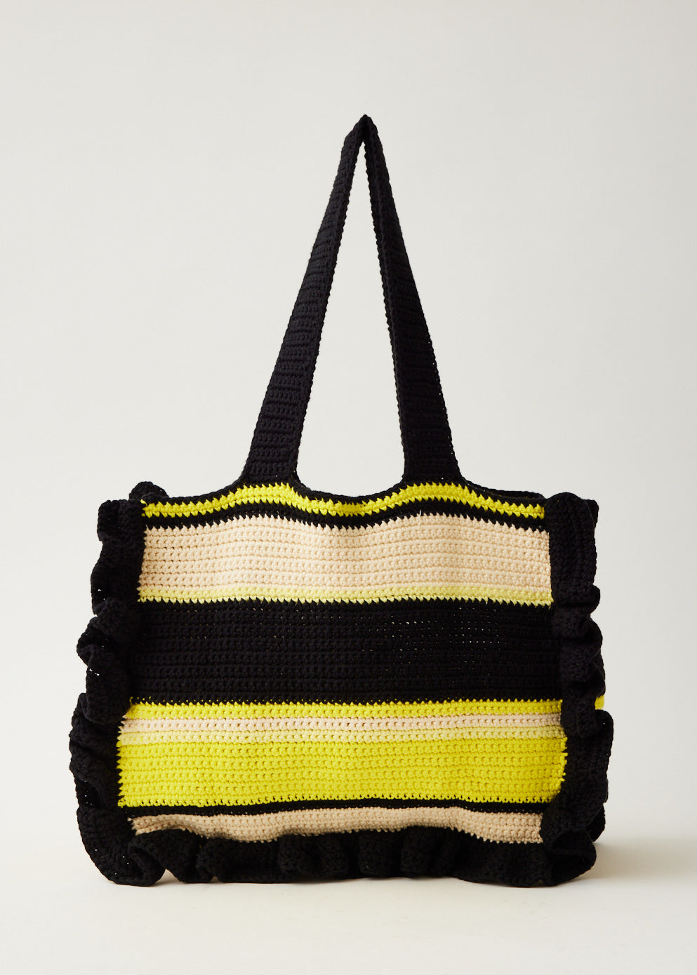 Crochet Frill Tote