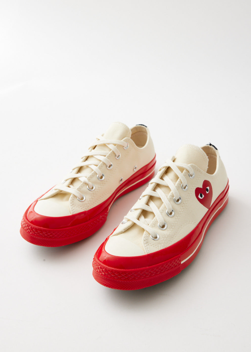 x Converse Red Sole Low Top