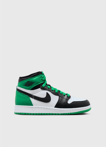 Air Jordan 1 Retro High 'Lucky Green' (GS) Sneakers