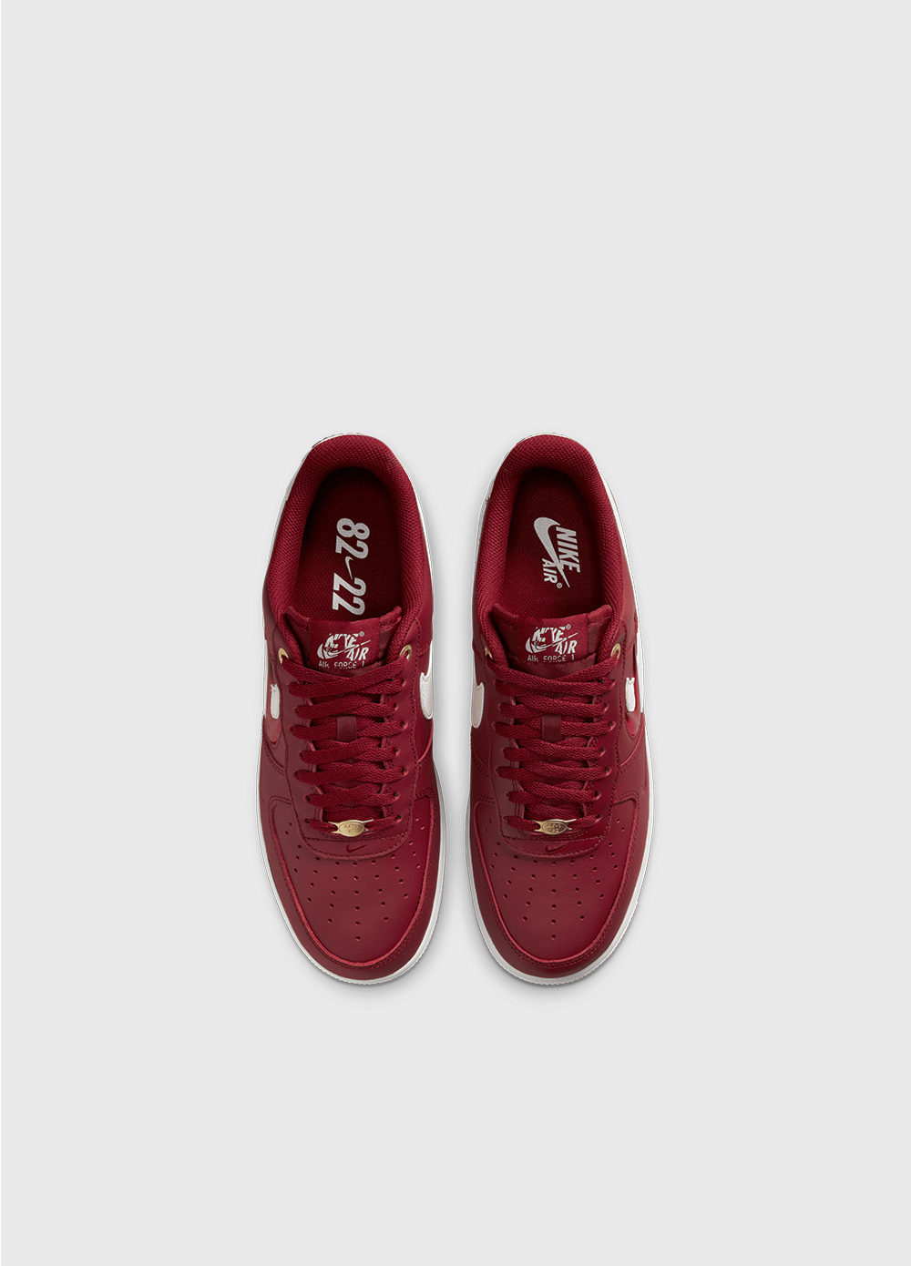 Nike air force hot sale 1 82 red