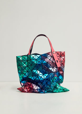 Large Platinum Iridescent Tote