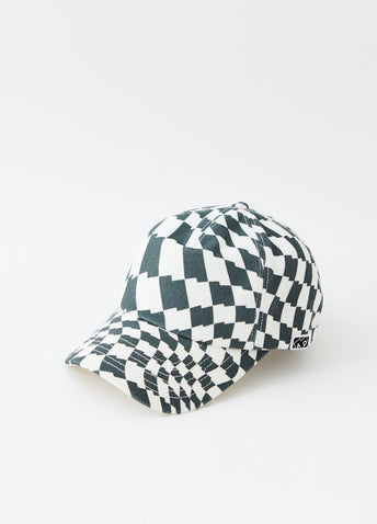 Warped Checkerboard Cap