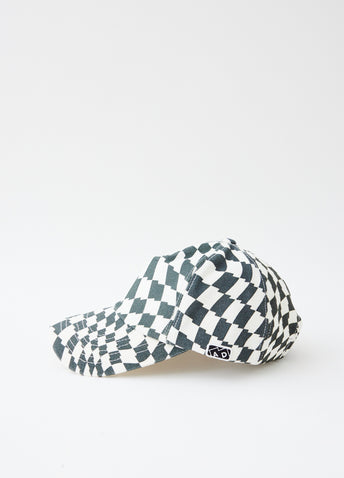 Warped Checkerboard Cap