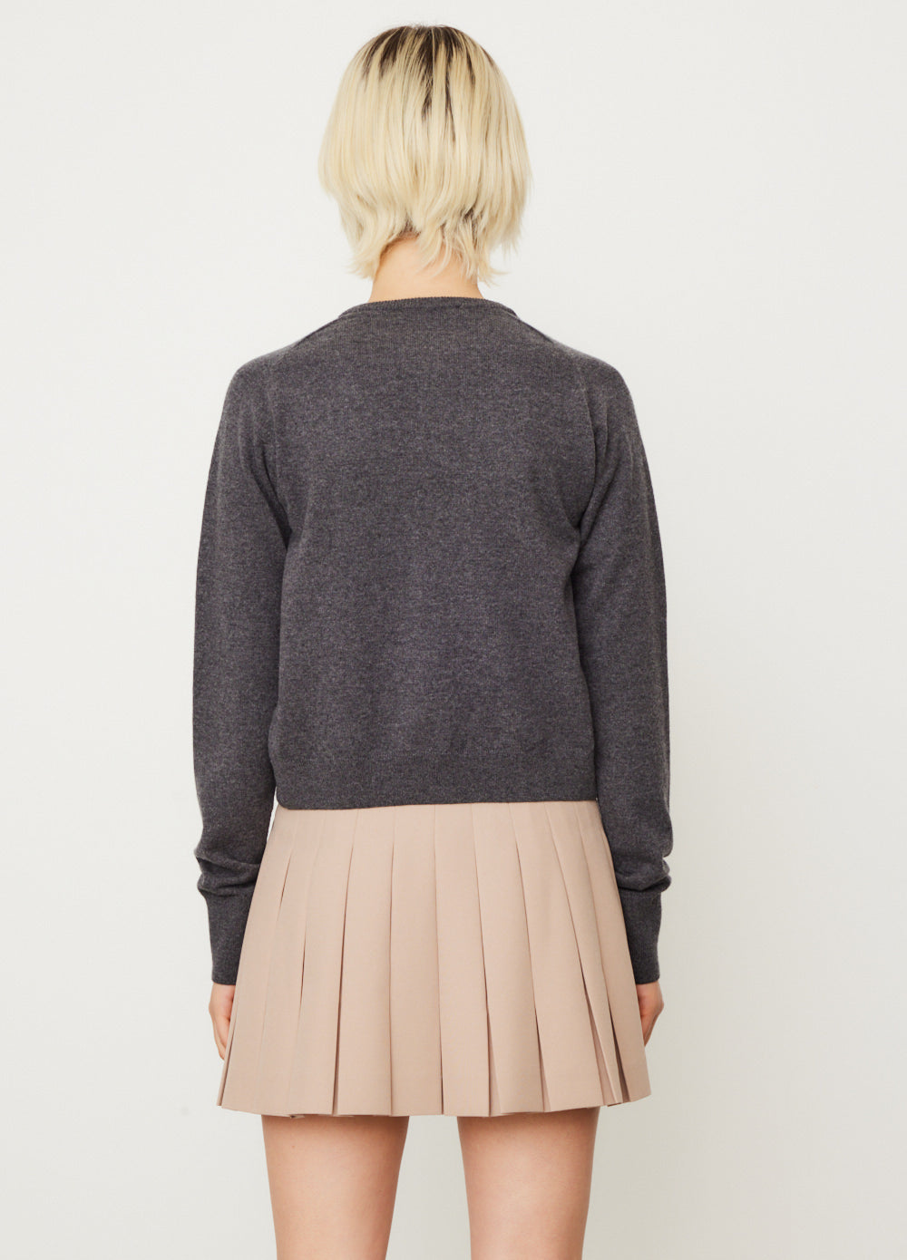 Crew-Neck Cardigan