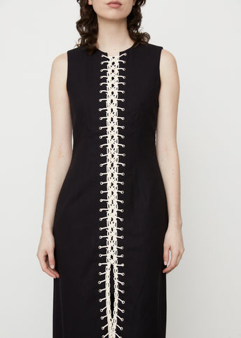 Macrame Panel Dress