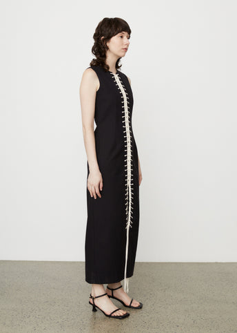 Macrame Panel Dress