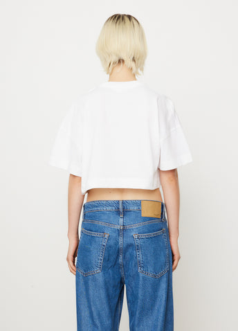 AMI Paris Cropped T-Shirt