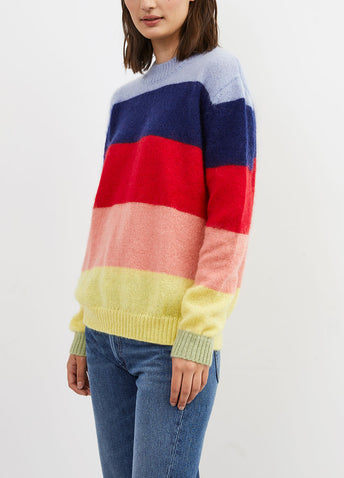 Rainbow Knit Sweater