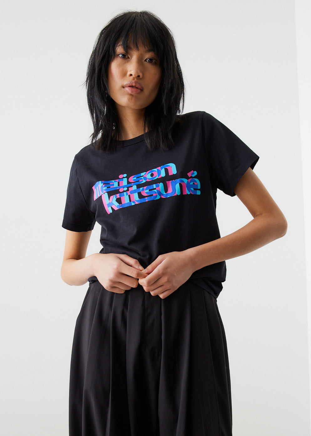 Neon Typo Classic T-Shirt