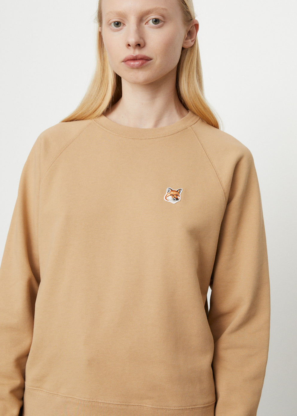 Fox Head Patch Adjusted Sweatshirt