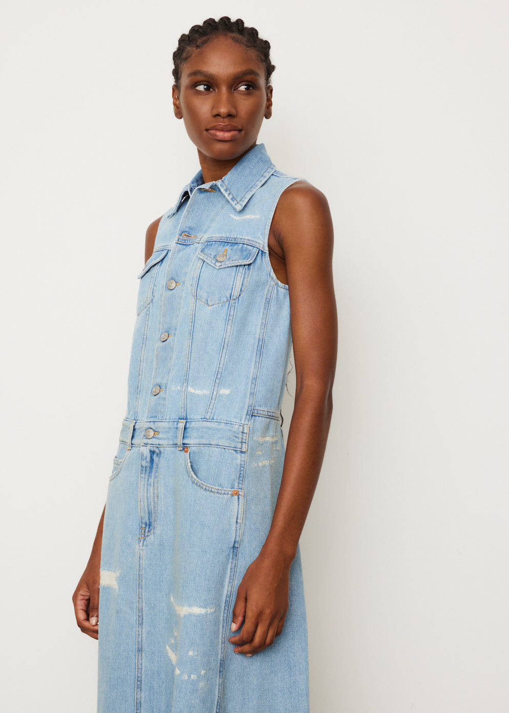 Acne denim outlet dress