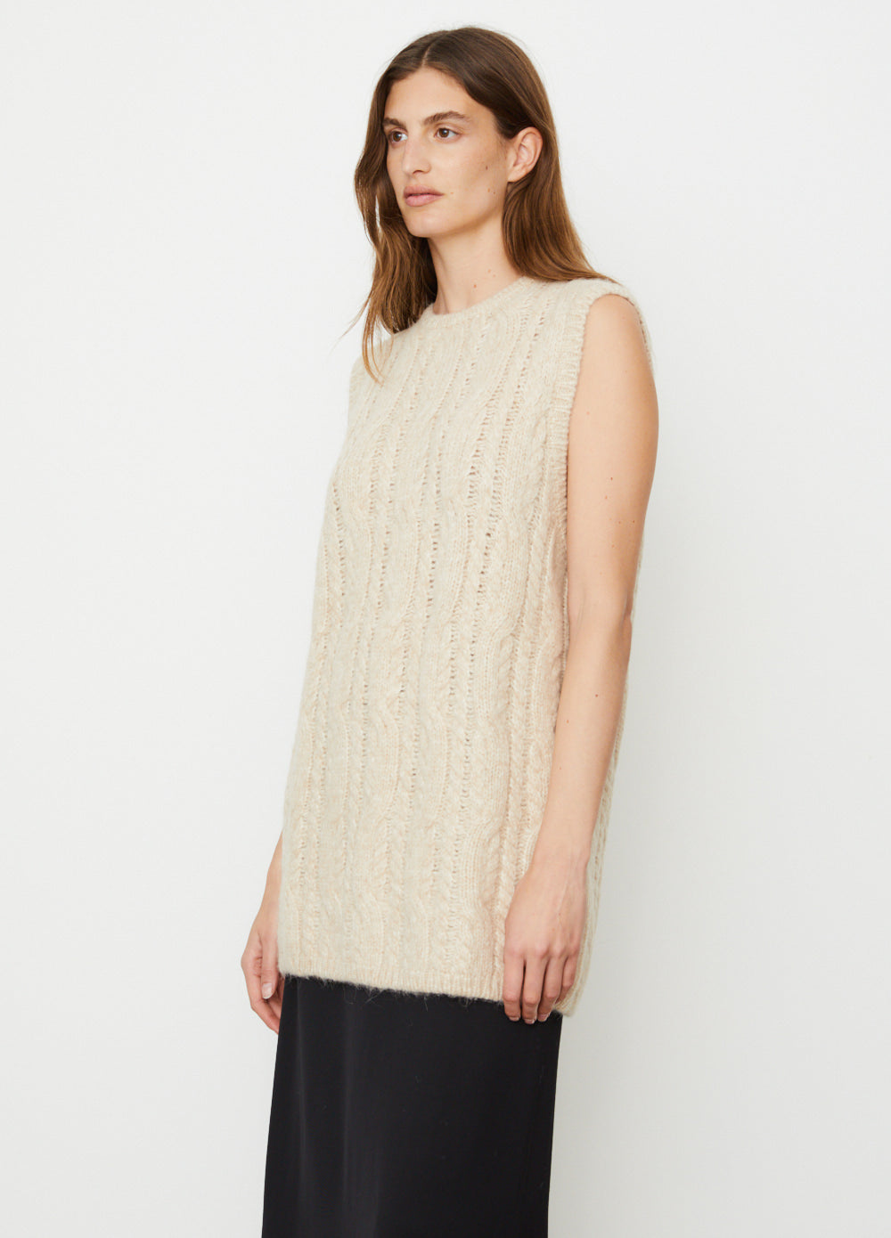 Cable Knit Vest