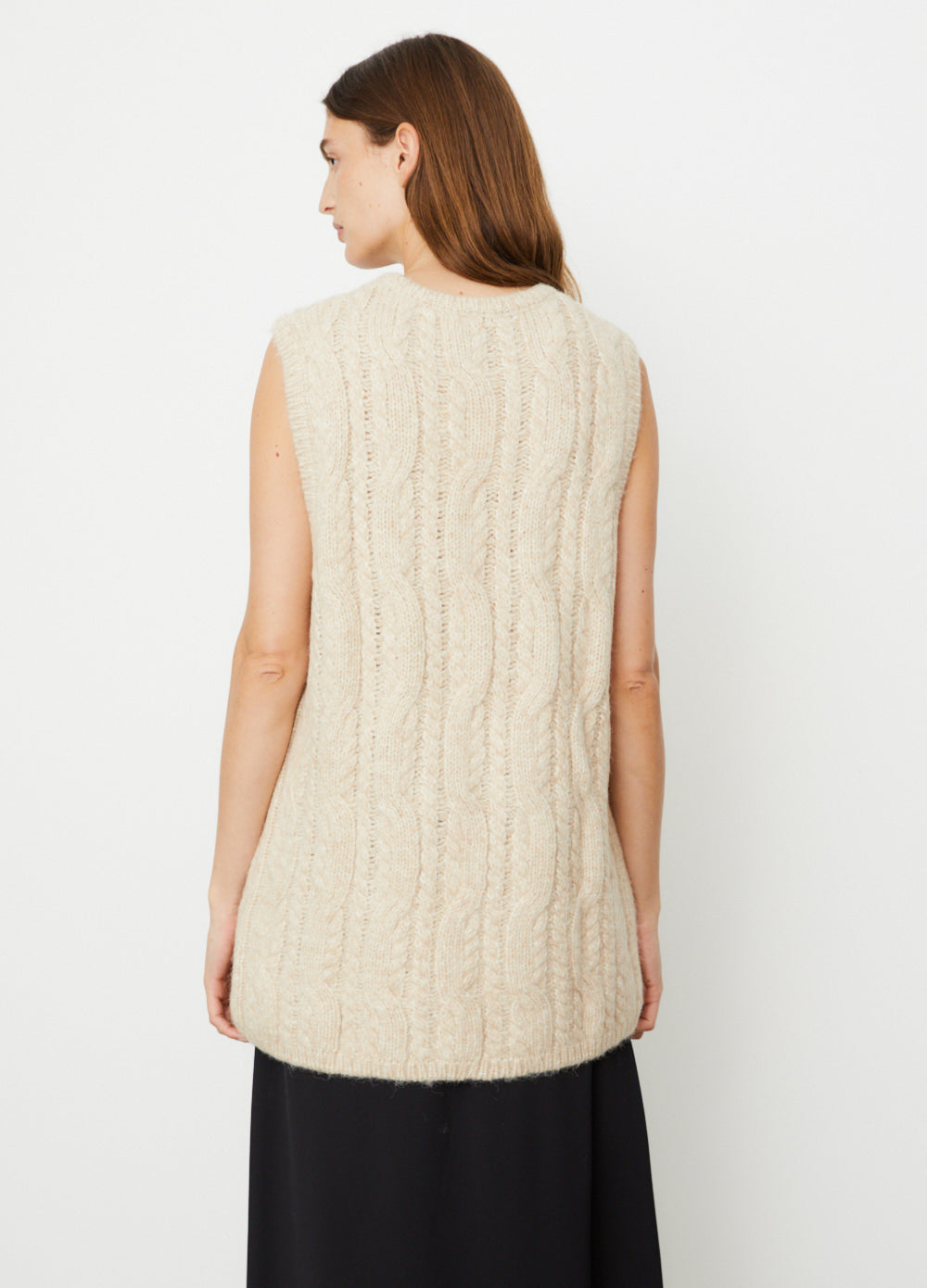 Cable Knit Vest