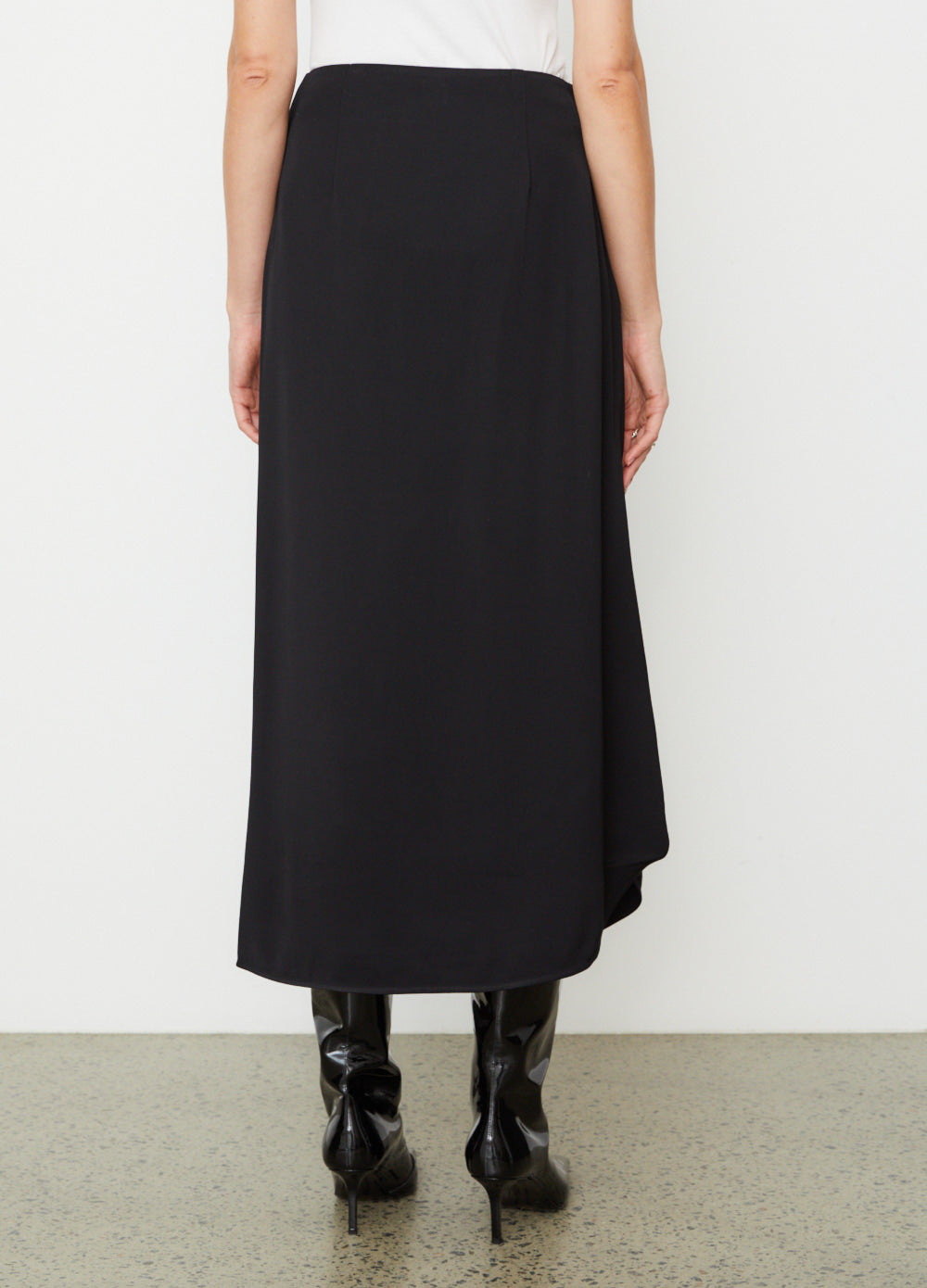 Draped Circle Skirt