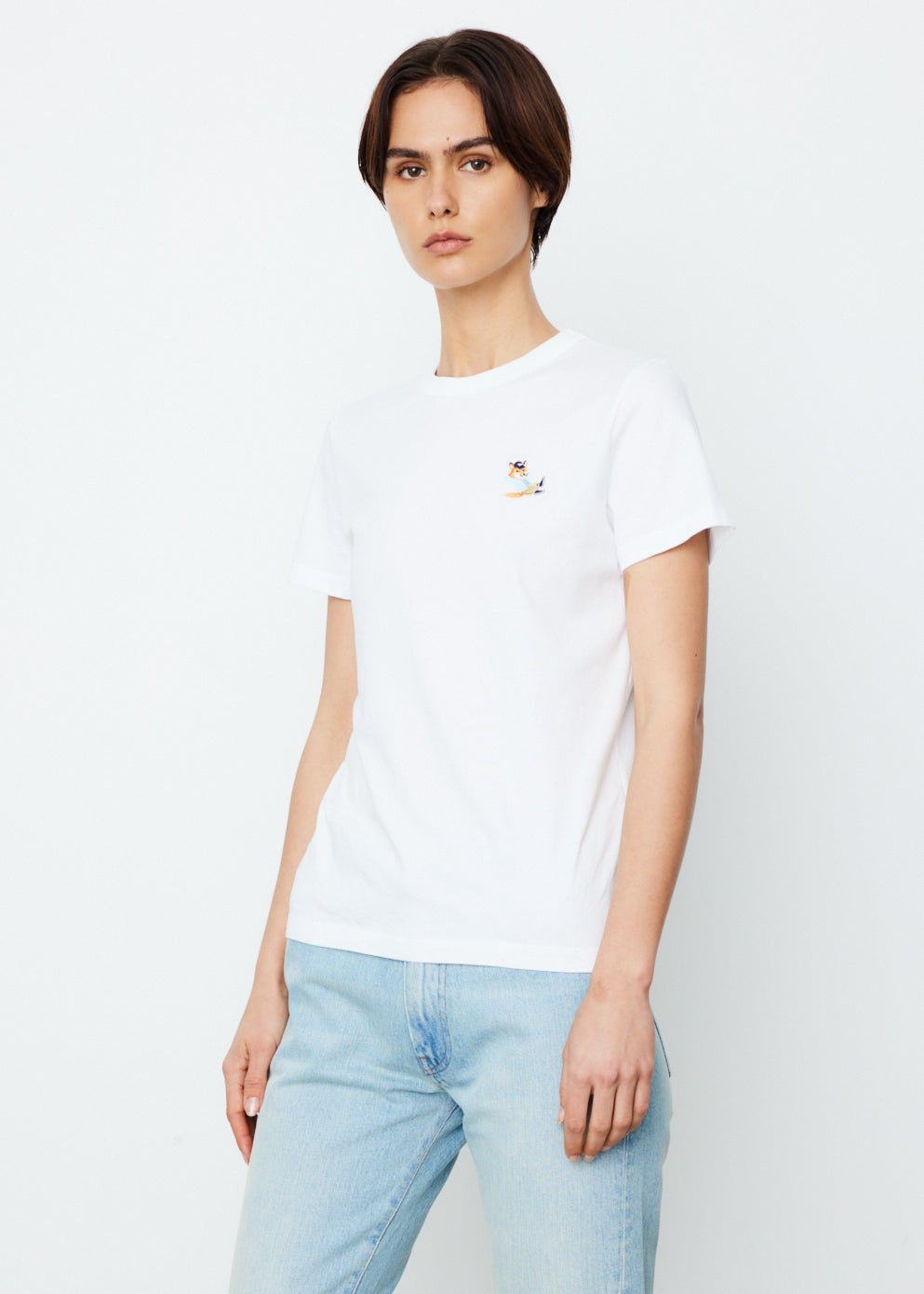 Dressed Fox Patch Classic Tee-Shirt