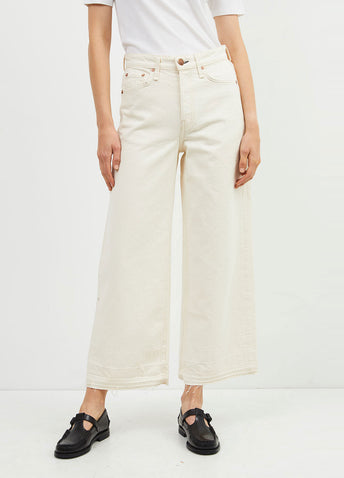 Maya High-Rise Ankle Wide Leg Jeans