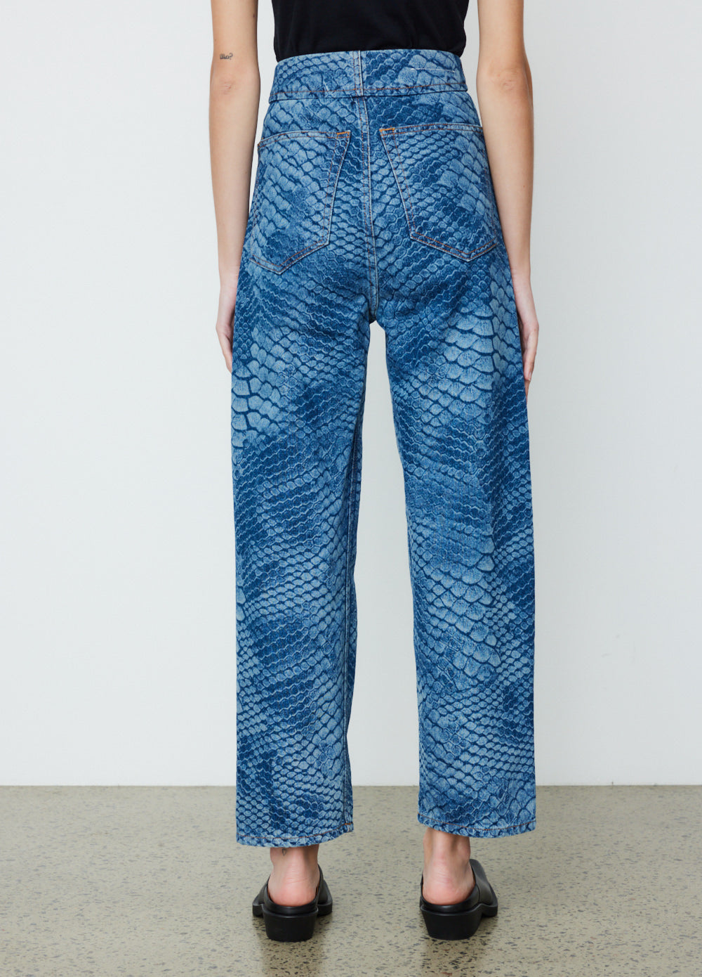 Snake Print Pants