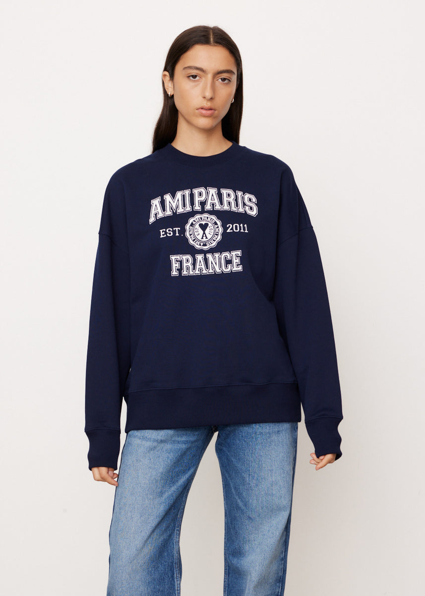 Ami Paris Crewneck Sweater