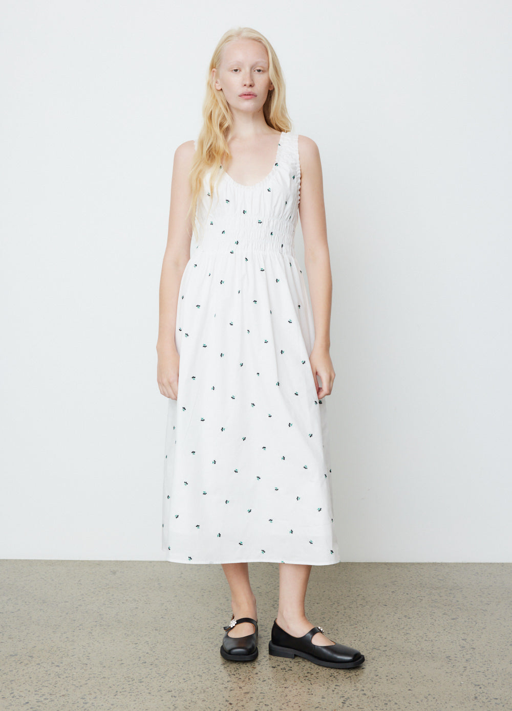 Teresa Embroidered Dress